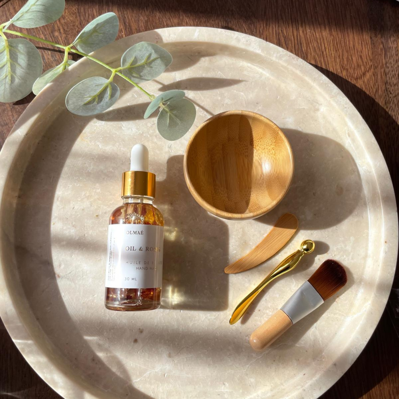 Coffret beauté naturel Olmaé, rituel de beauté et moment de détente inspiré d’ailleurs.